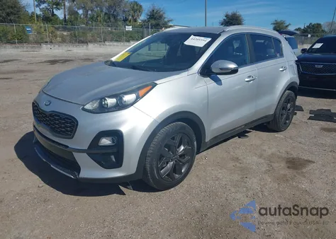 2020 Kia Sportage S из США, поврежденный, VIN KNDP63AC8L7784351